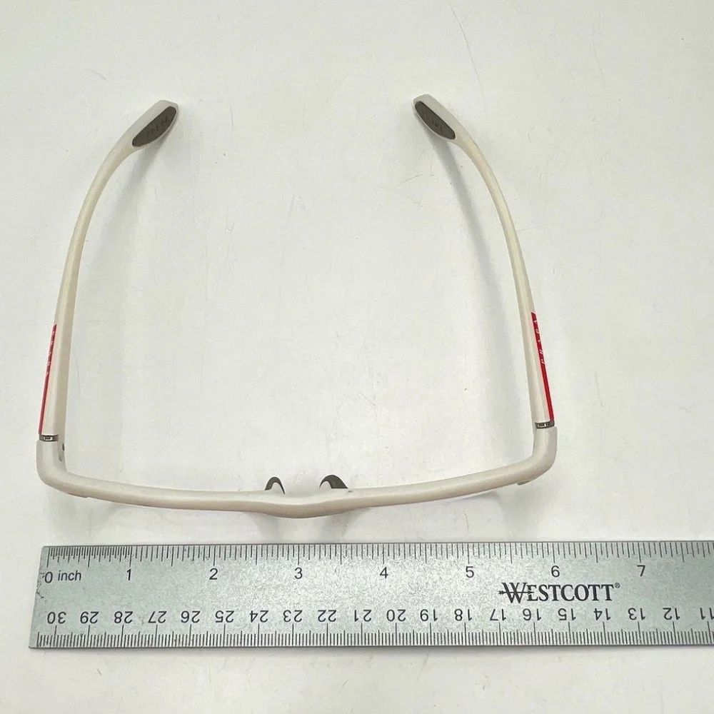 Prada Women's White Glasses Authentic